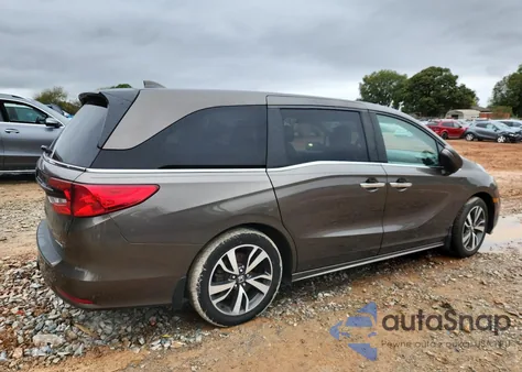 2022 Honda Odyssey Touring from USA, damaged, VIN 5FNRL6H82NB037300
